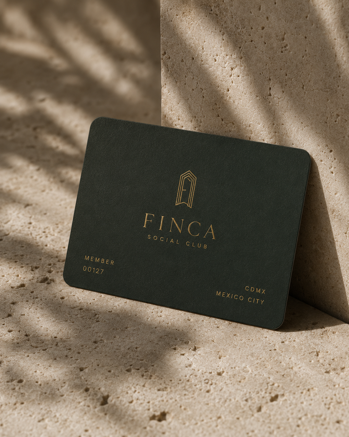 FINCA member card