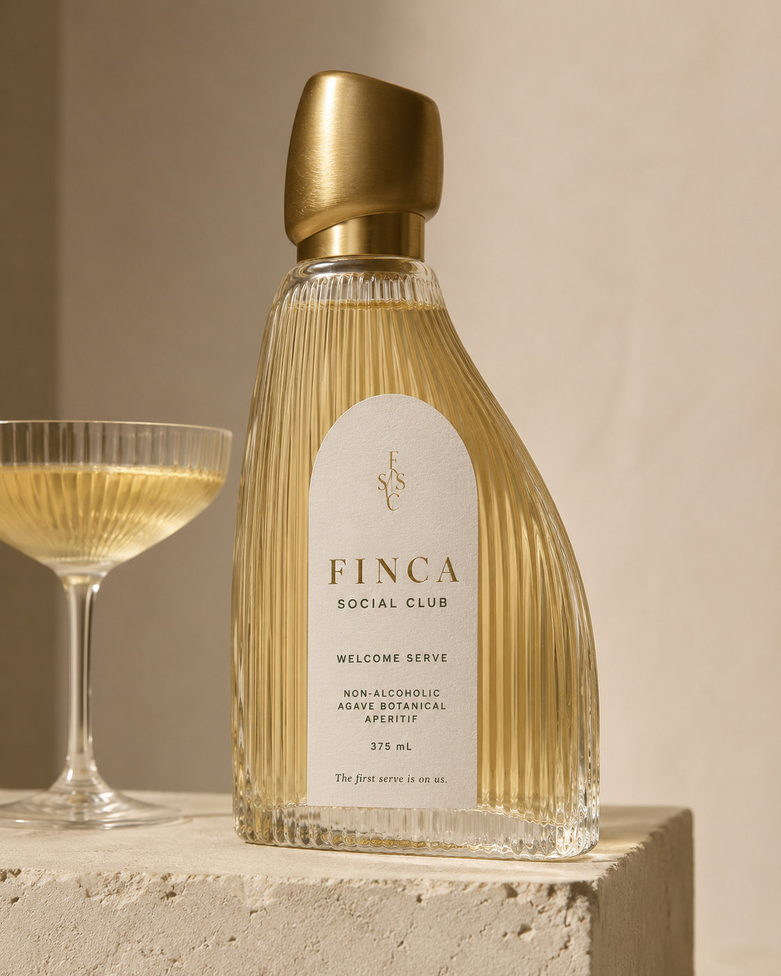 FINCA Welcome Serve — non-alcoholic agave aperitif